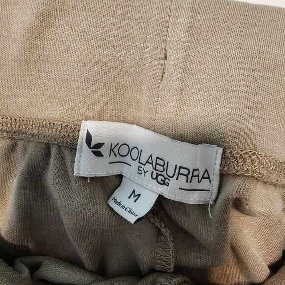 Koolaburra by UGG sz M wide leg cropped pants light brown tan - Picture 8 of 14